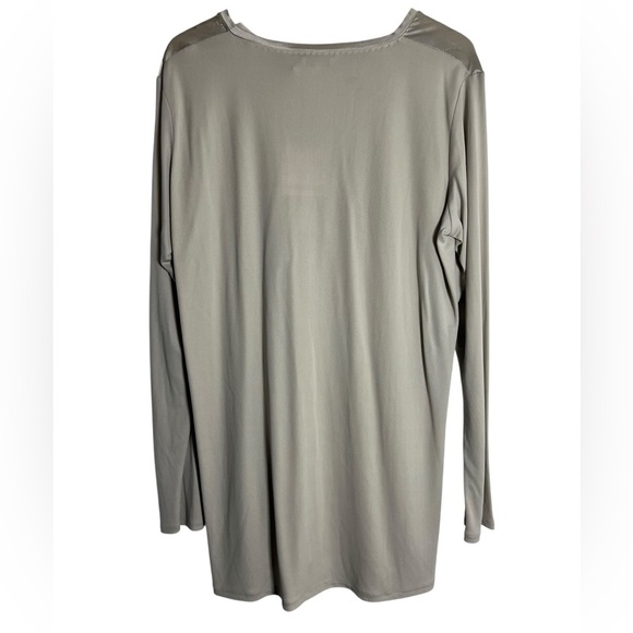 Marina Rinaldi Silver Silk Tunic - Picture 6 of 6